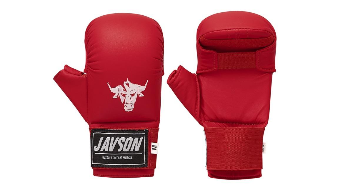 Javson Sports Red Karate Mitts - X-Small