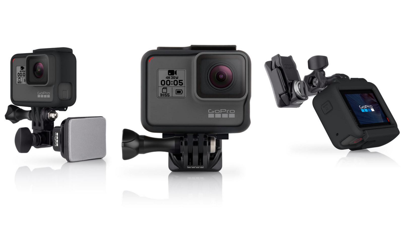 GoPro Helmet Front + Side Mount