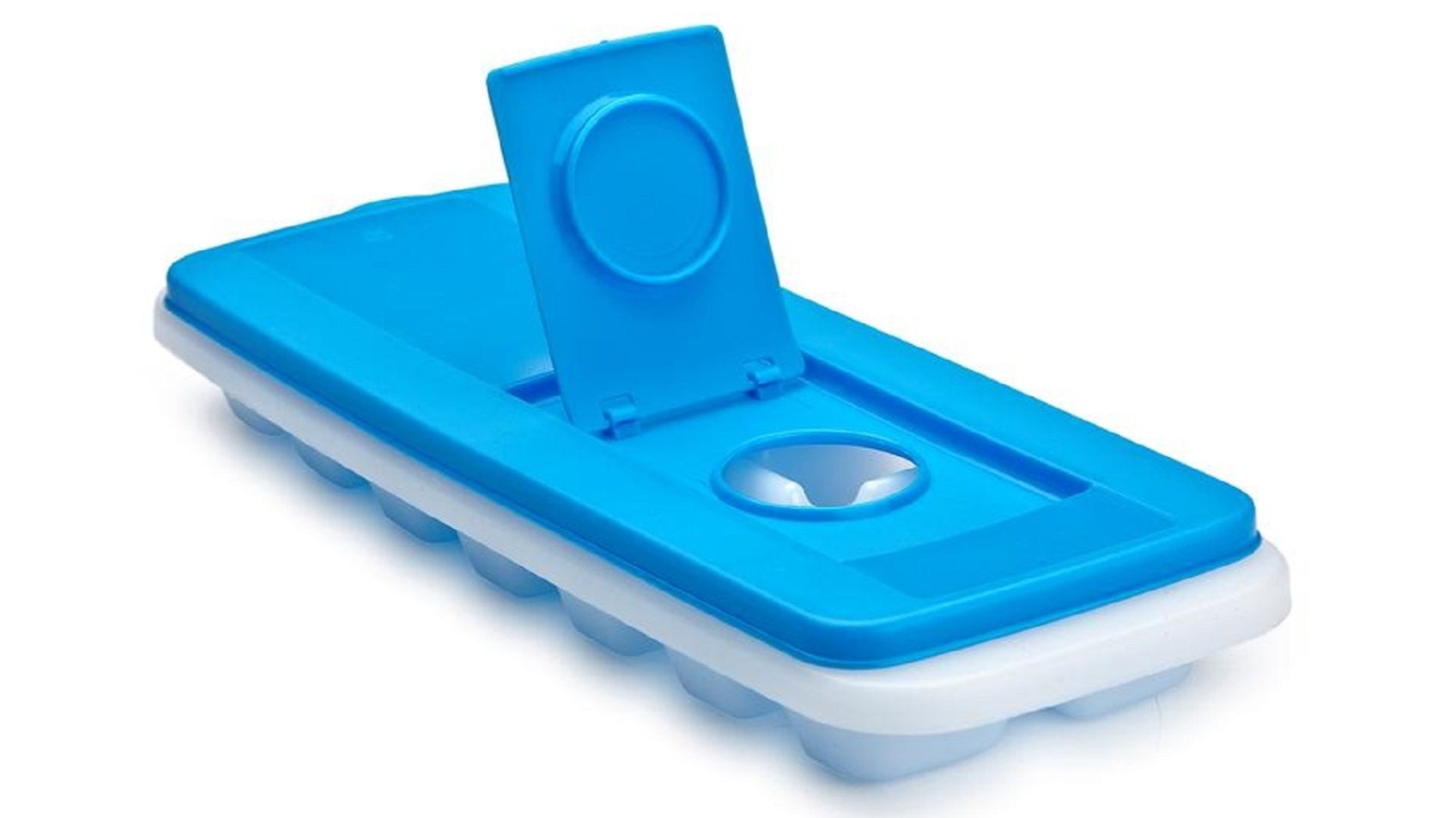 Ice Cube Tray with Pour - Through Lid