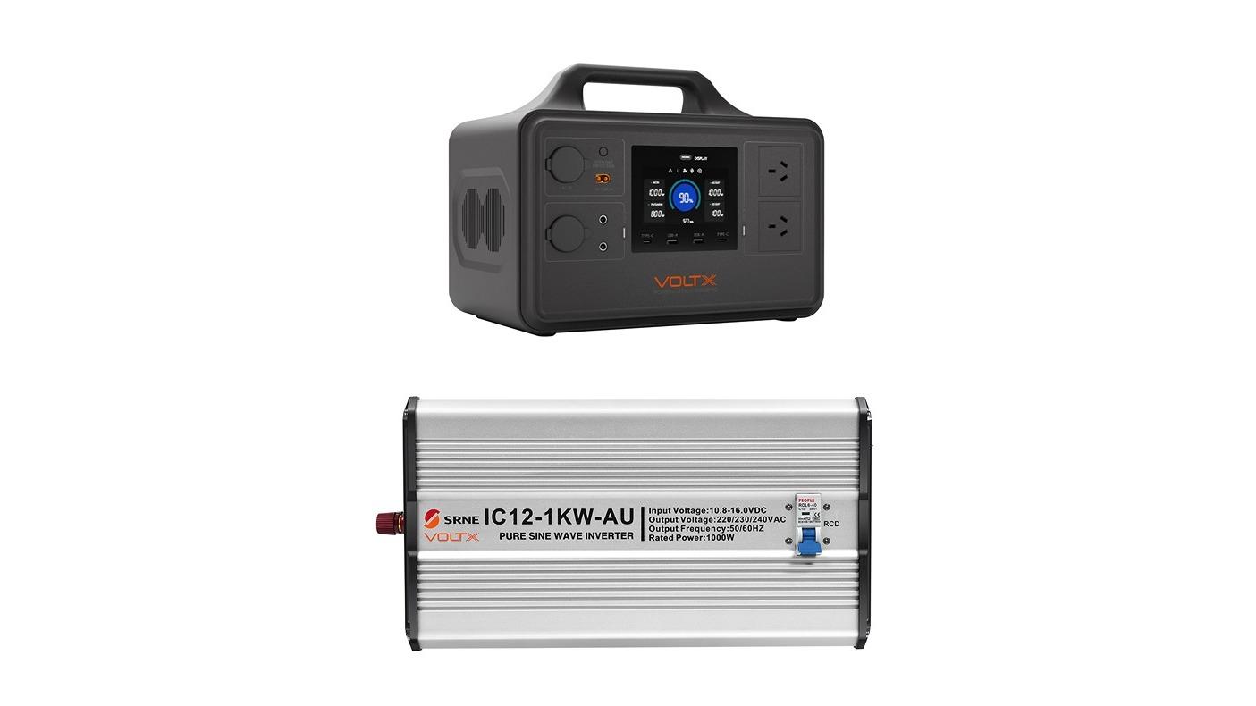 VoltX 1800W Power Station + 1KW Inverter