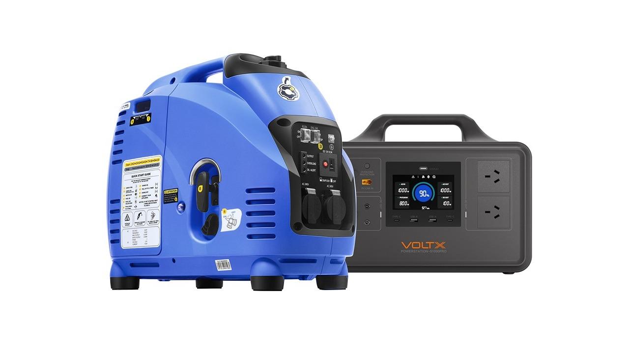 Gentrax 3.5KW Generator + 1800W Station