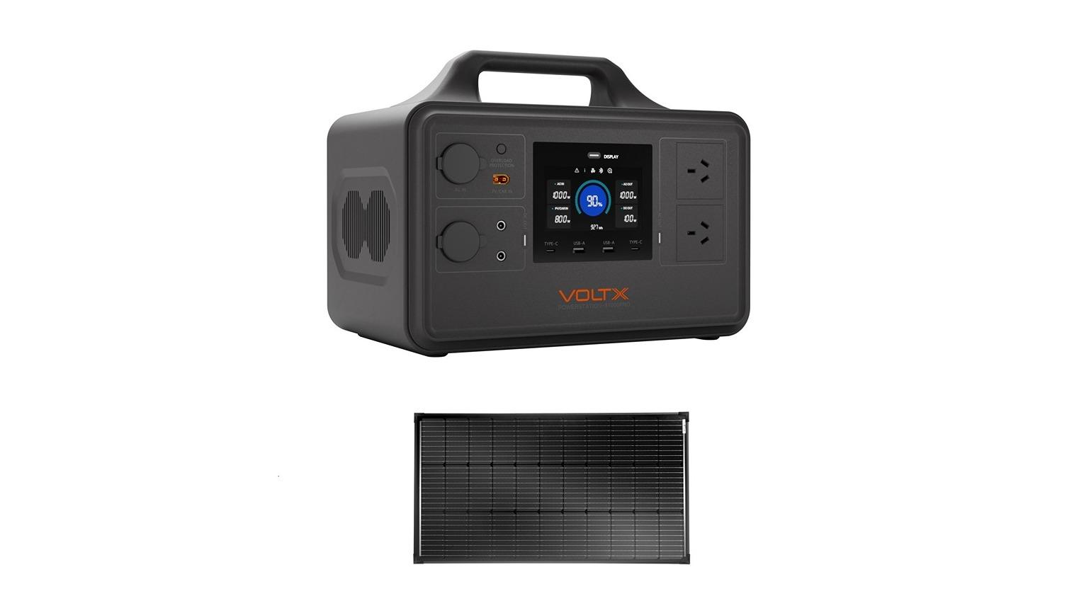 VoltX 1800W Station + 100W Fixed Solar