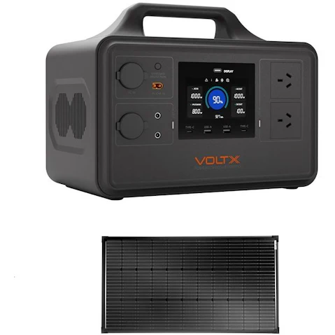 VoltX 1800W Station + 100W Fixed Solar