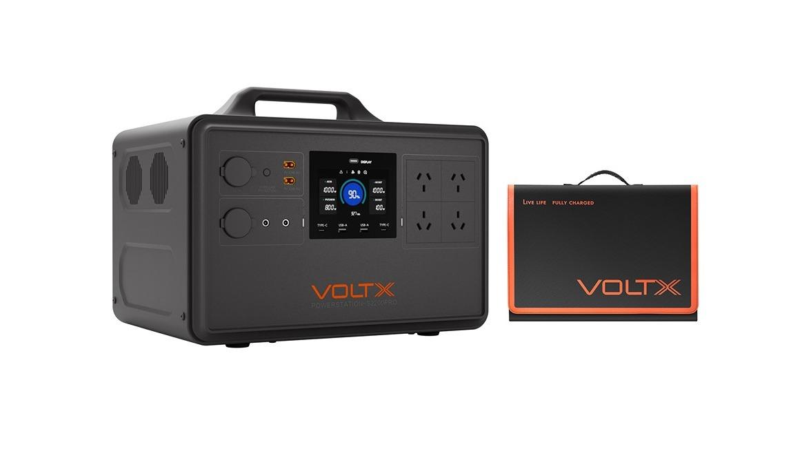 VoltX 2400W Station + 200W Solar Mat