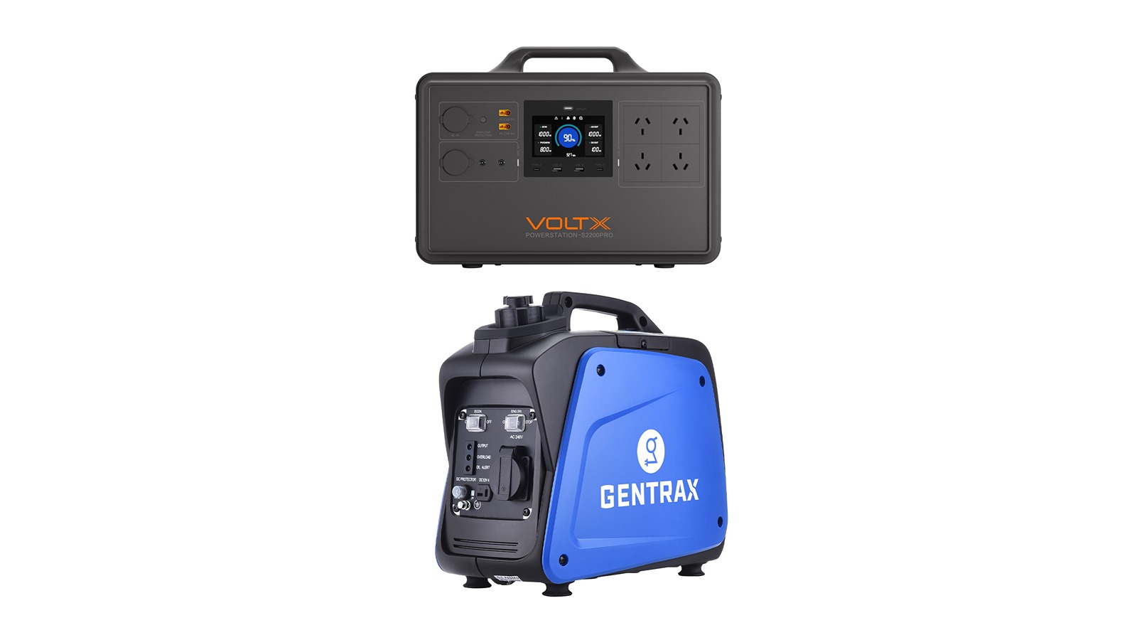 Gentrax 800W Generator + 2400W Station