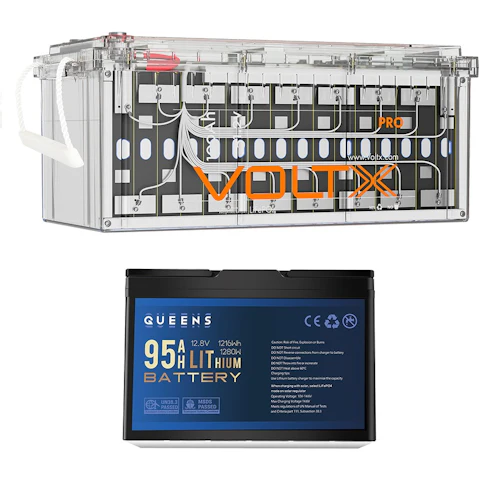 VoltX 48V 100Ah + 95Ah Lithium Battery