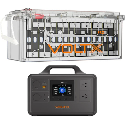 VoltX 48V 100Ah Battery + 1800W Station