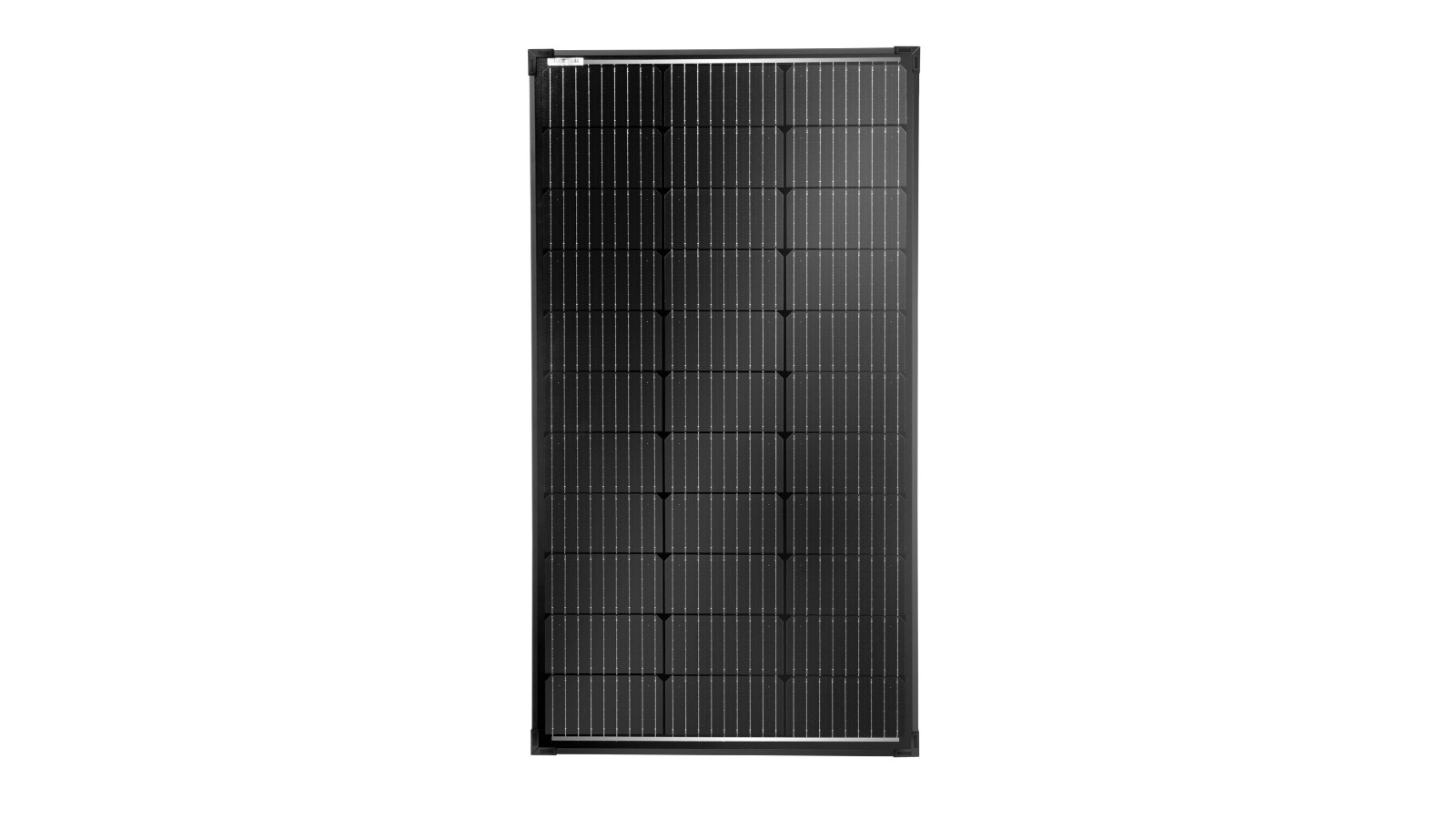 VoltX 100W Fixed Solar Panel - Black