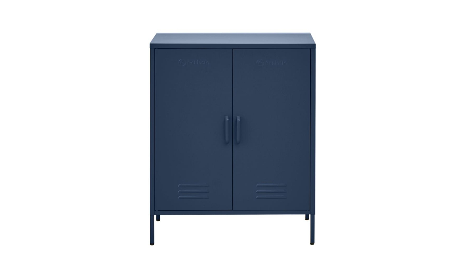Artiss 80cm Sideboard Metal Cabinet - Blue