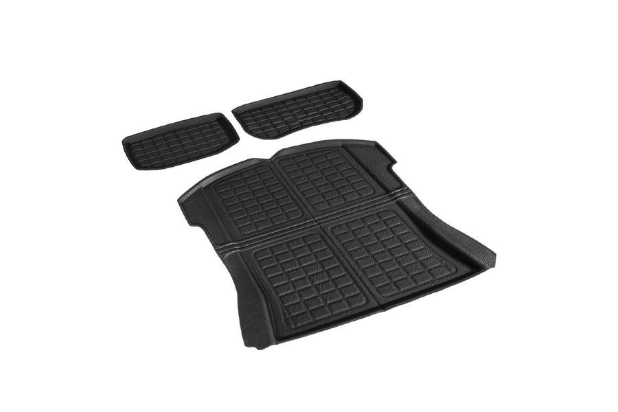 Tesla 3-Piece Car Rubber Boot Mats Model 3 2021-2022