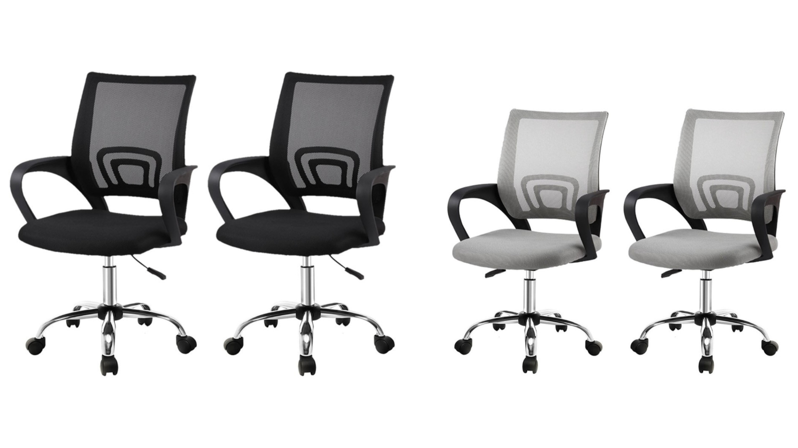 Artiss Pack of 2 Mid Back Office Chair