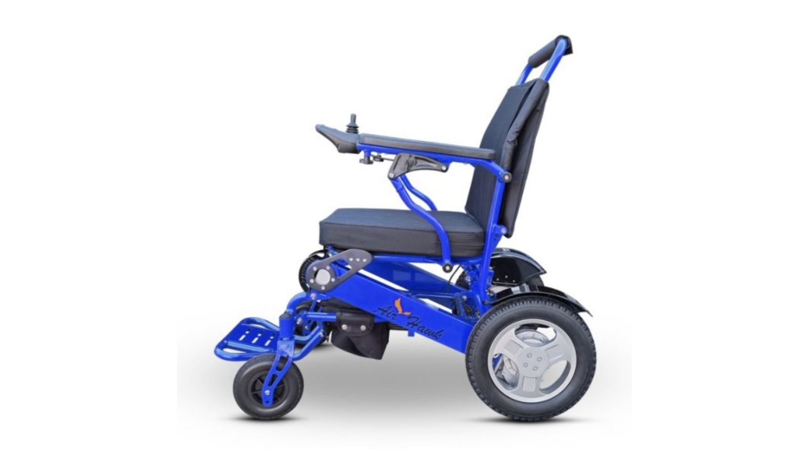 Gilani Engineering Air Hawk Lightweight Foldable Electric Wheelchair - Blue