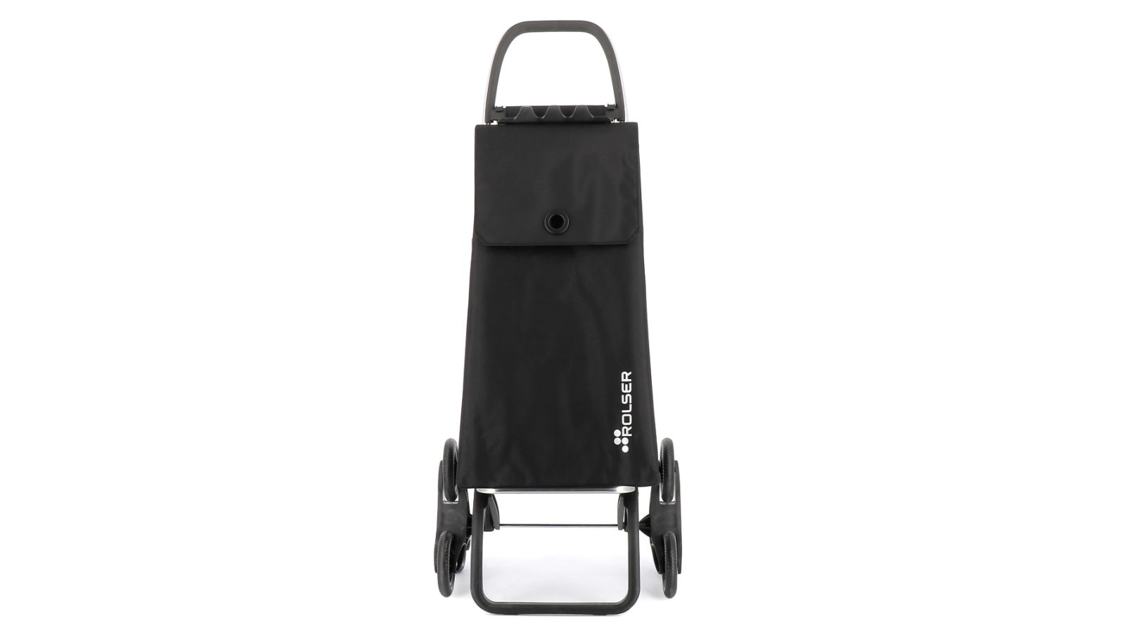 Rolser Akanto MF 6 Wheel Stair Climber 43 Litre Shopping Trolley - Black