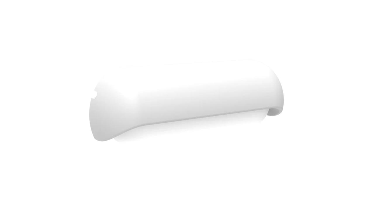 AKEN LED Tri-CCT Exterior Wall Light 13W Eyelid Opal Diffuser IP65 - Dark Grey