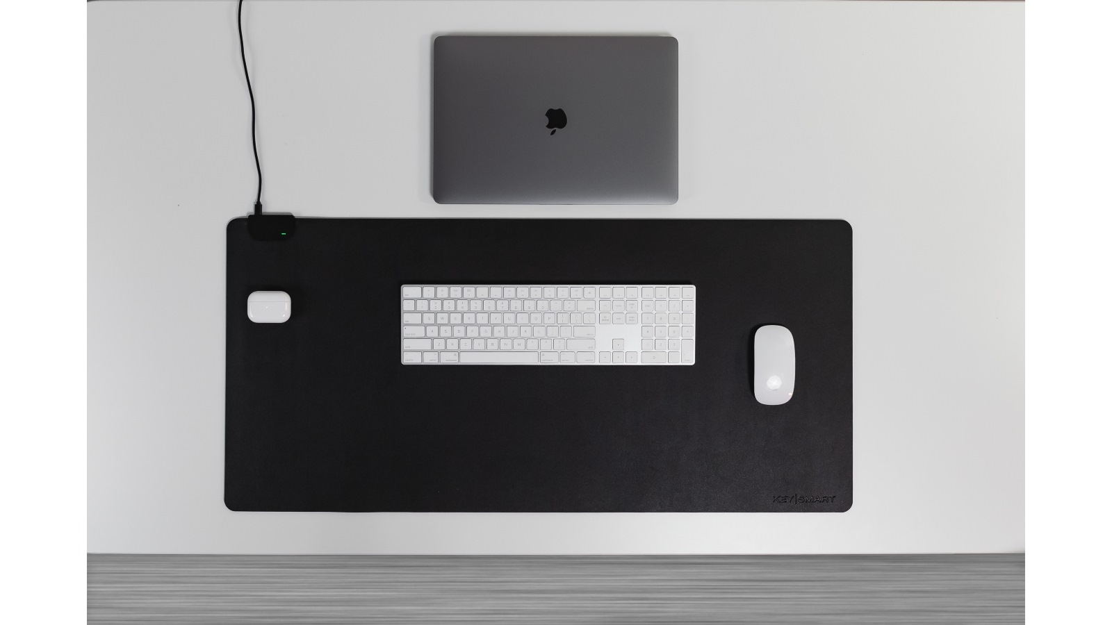 Keysmart TaskPad Wireless Charging Desk Pad Harvey Norman