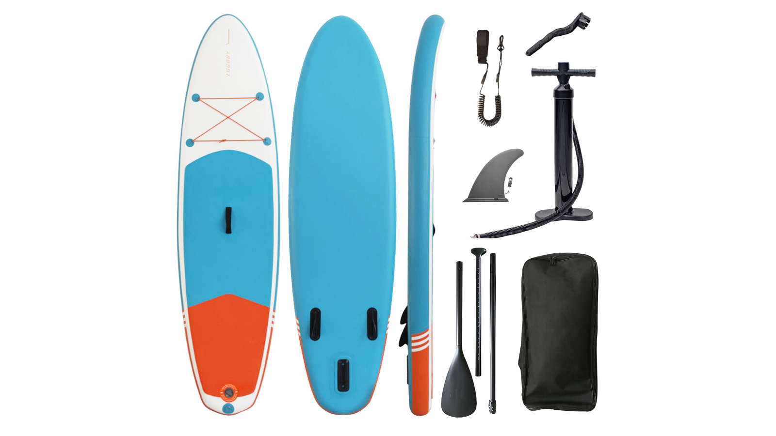 Altus Eggory SUP Inflatable Stand-Up Paddle Board Incl Pump Paddle Leash  Carry Bag