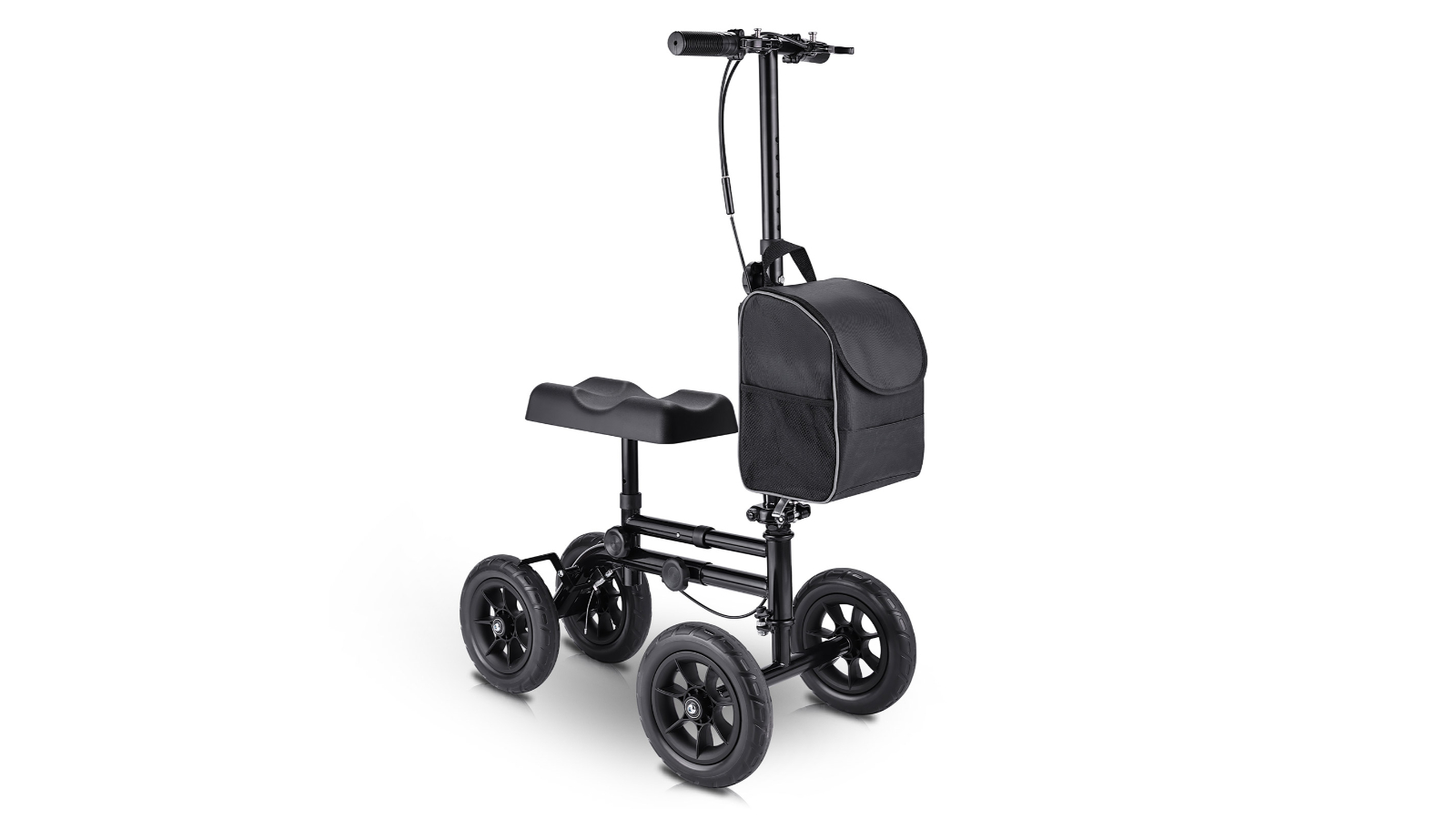 Altus All-Terrain Knee Walker Scooter with 10inch Alternative Wheel - Black