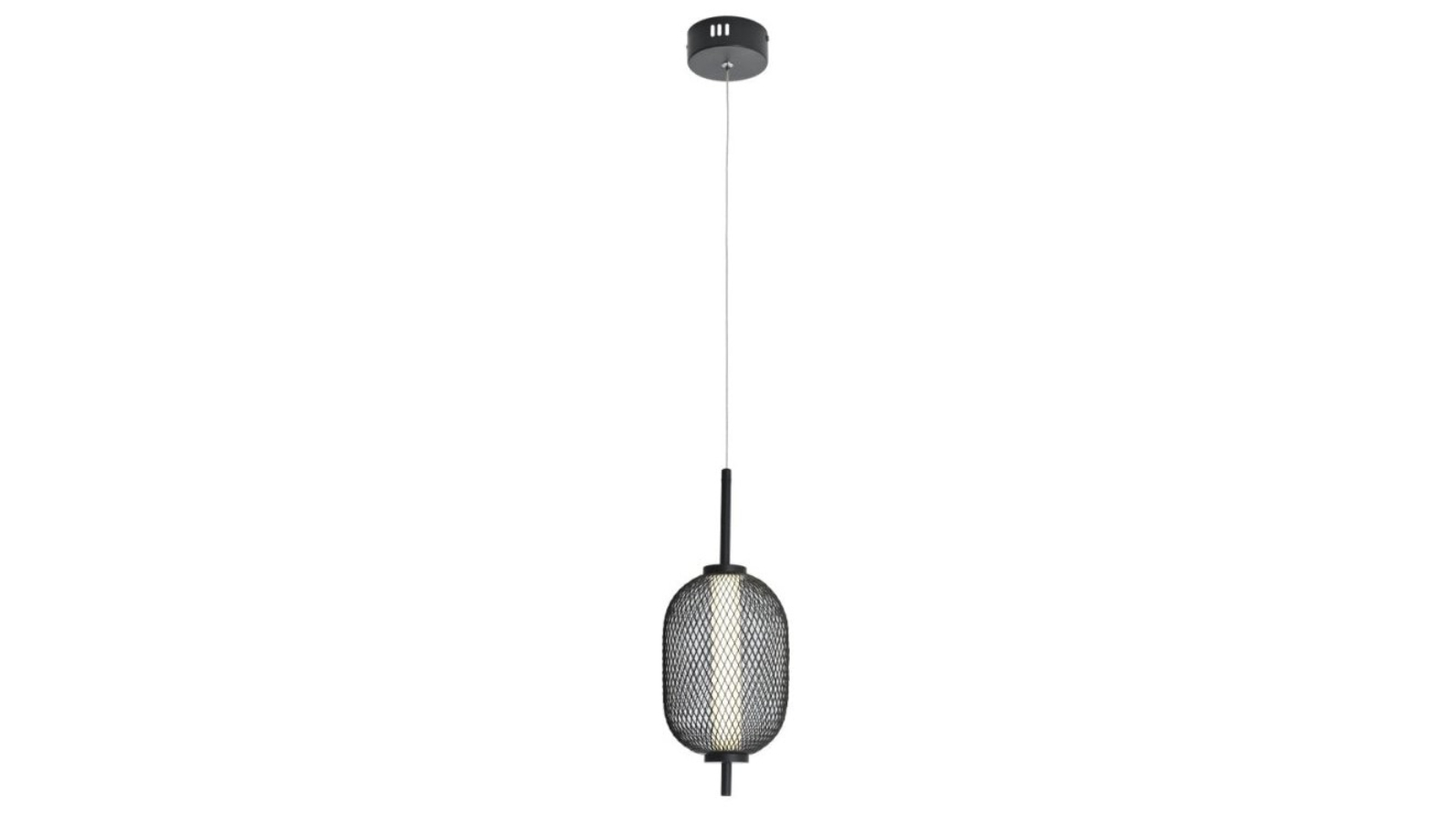 Luminea Alana Modern Elegant Pendant Light - Black
