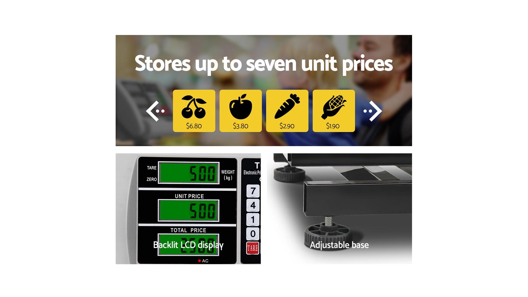 Emajin 300kg Digital Platform Scale Harvey Norman