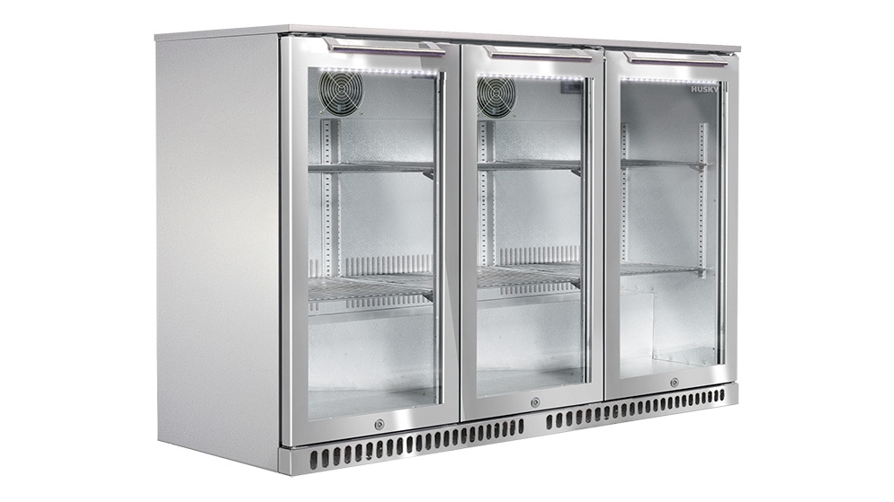 Husky 307L Triple Door Alfresco Bar Fridge Harvey Norman