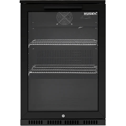 Husky 118L Alfresco Single Door Drinks Chiller - Black
