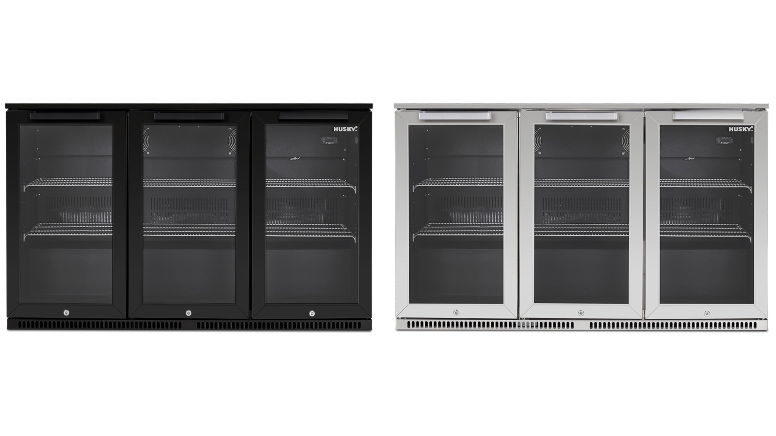Husky 307L Alfresco Triple Door Drinks Chiller