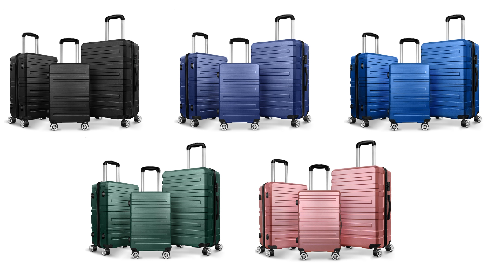ALFORDSON 3 Piece Luggage Set