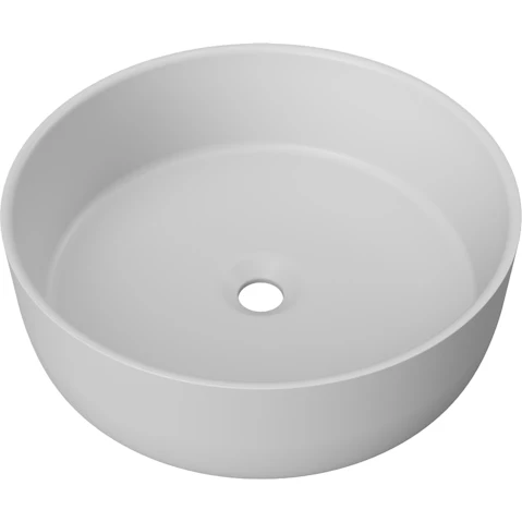 Timberline Allure 360mm Above Counter Basin - Light Matte Grey