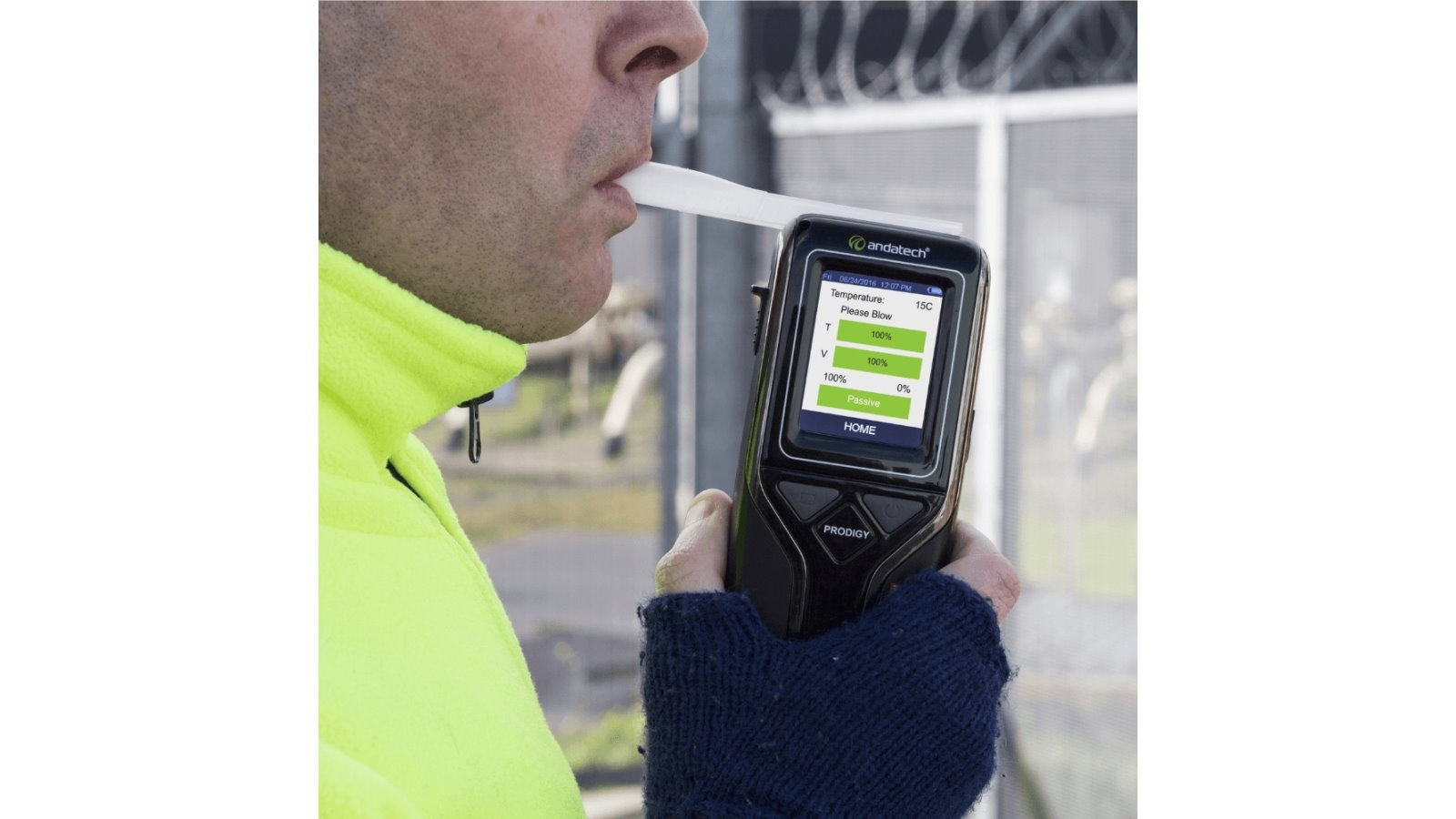 Andatech Prodigy S Handheld Breathalyser with Print Pack | Harvey Norman