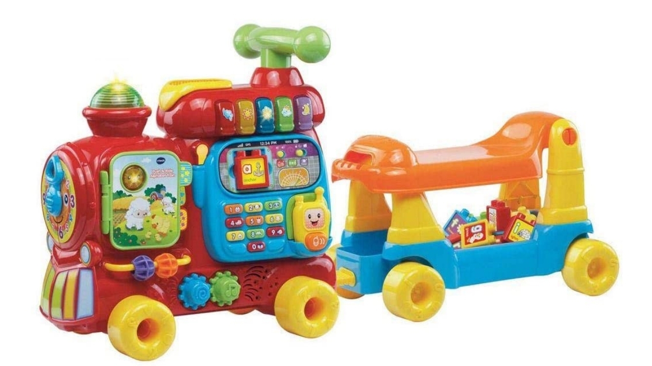 Vtech Baby Push and Ride Alphabet Train Multi Tn80181903002