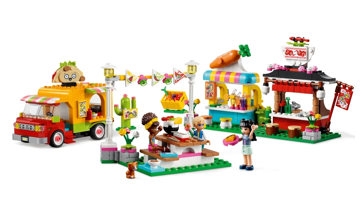 Lego Friends 41701 Street Food Market Harvey Norman