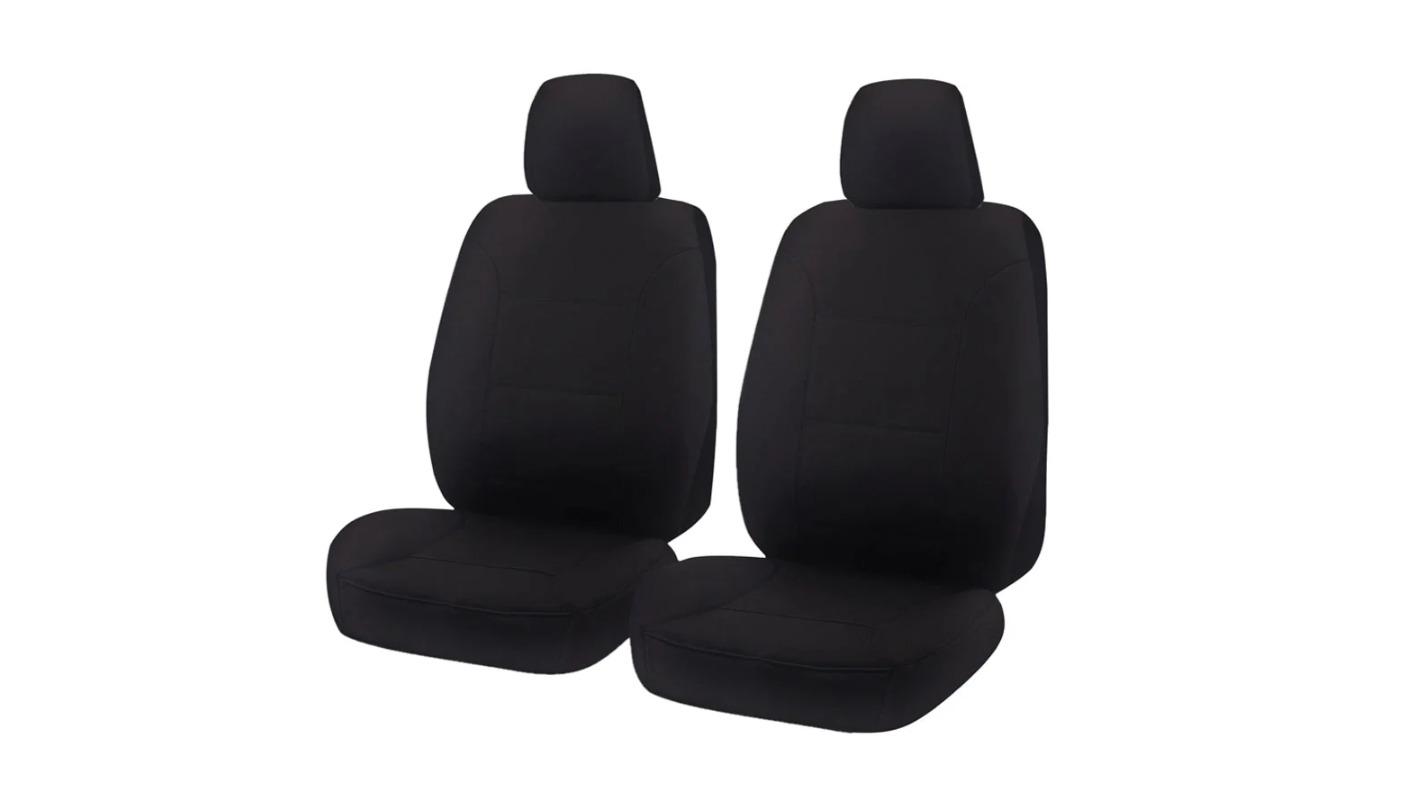 My Car Heavy Duty Canvas Seat Cover for Holden Colorado Rg Series 2012-2022 - Black