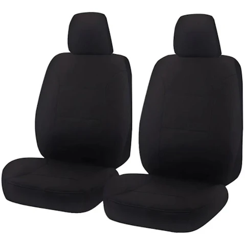 My Car Heavy Duty Canvas Seat Cover for Holden Colorado Rg Series 2012-2022 - Black