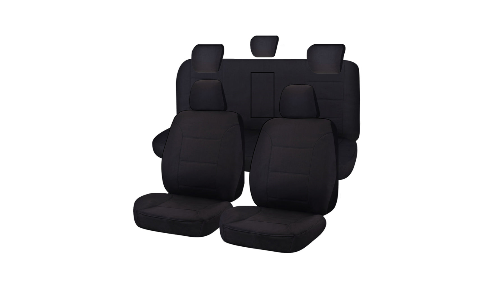 My Car Heavy Duty Canvas Seat Cover for Isuzu D-Max Crew Cab 06 2012-2020