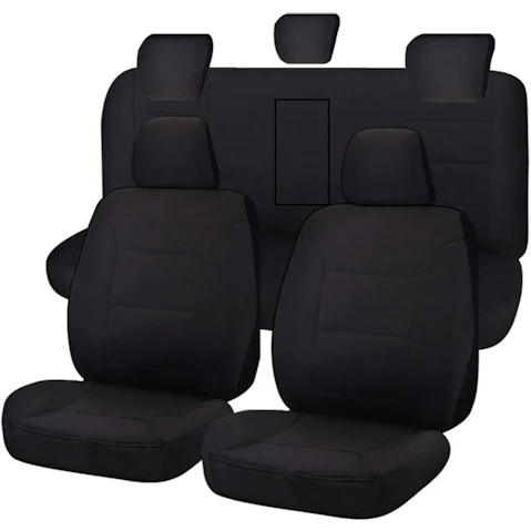 My Car Heavy Duty Canvas Seat Cover for Isuzu D-Max Crew Cab 06 2012-2020