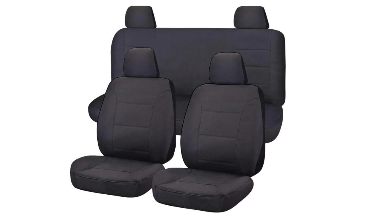 My Car Heavy Duty Canvas Seat Cover for Nissan Navara D23 Series 1-2 Np300 Dual Cab (2015-2017)