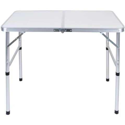 Bargene White Aluminium Folding Table