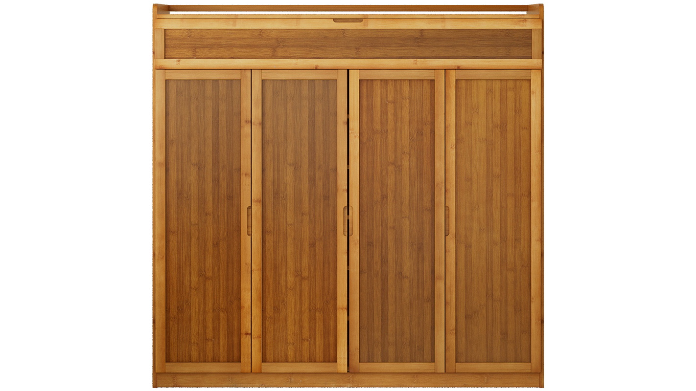 Artiss 30-Pair Bamboo Shoe Rack Cabinet