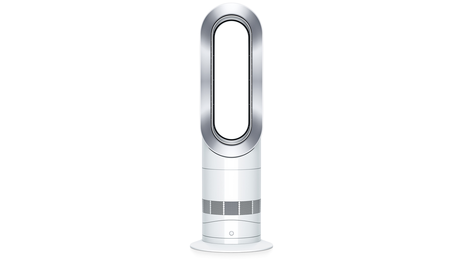 Dyson AM09 Hot+Cool Jet Focus Fan Heater - White/Silver