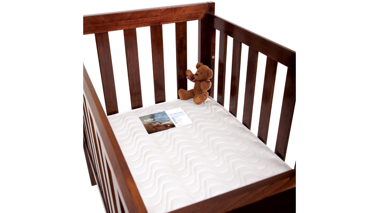 Babyrest Deluxe Innerspring Cot Mattress 1320 x 770 x 12.5cm Harvey