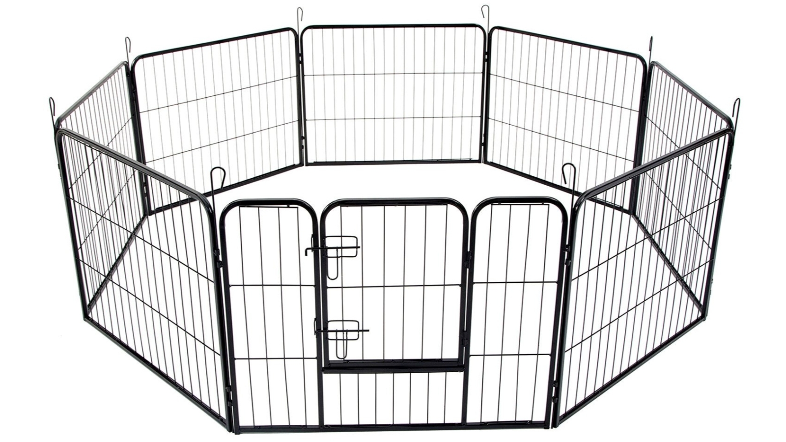 Bargene Extra Heavy Duty 8 Panel Pet Playpen Dog Cage