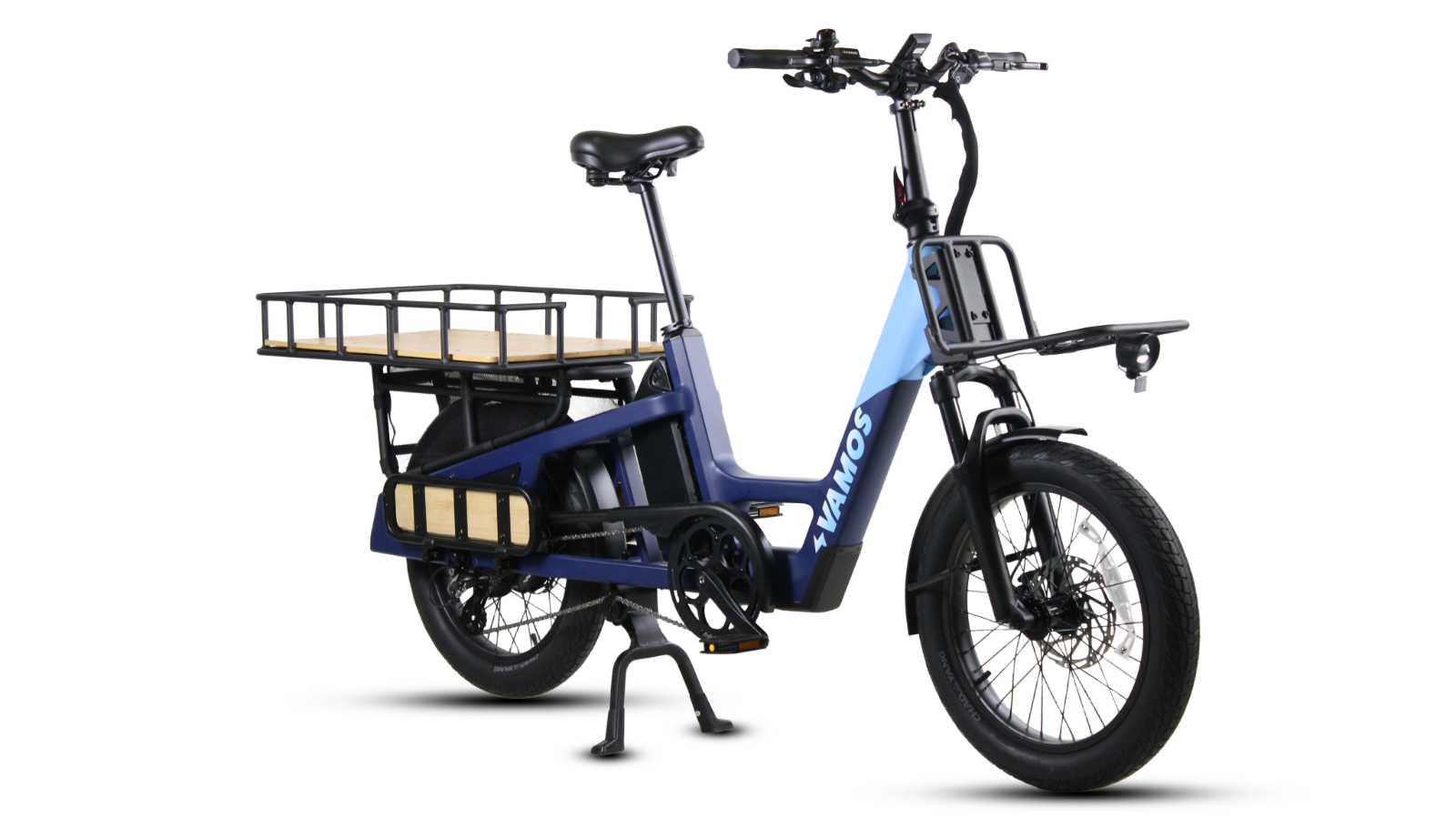 Vamos Bikes All-Purpose Passenger Commuter E-Bike - Blue