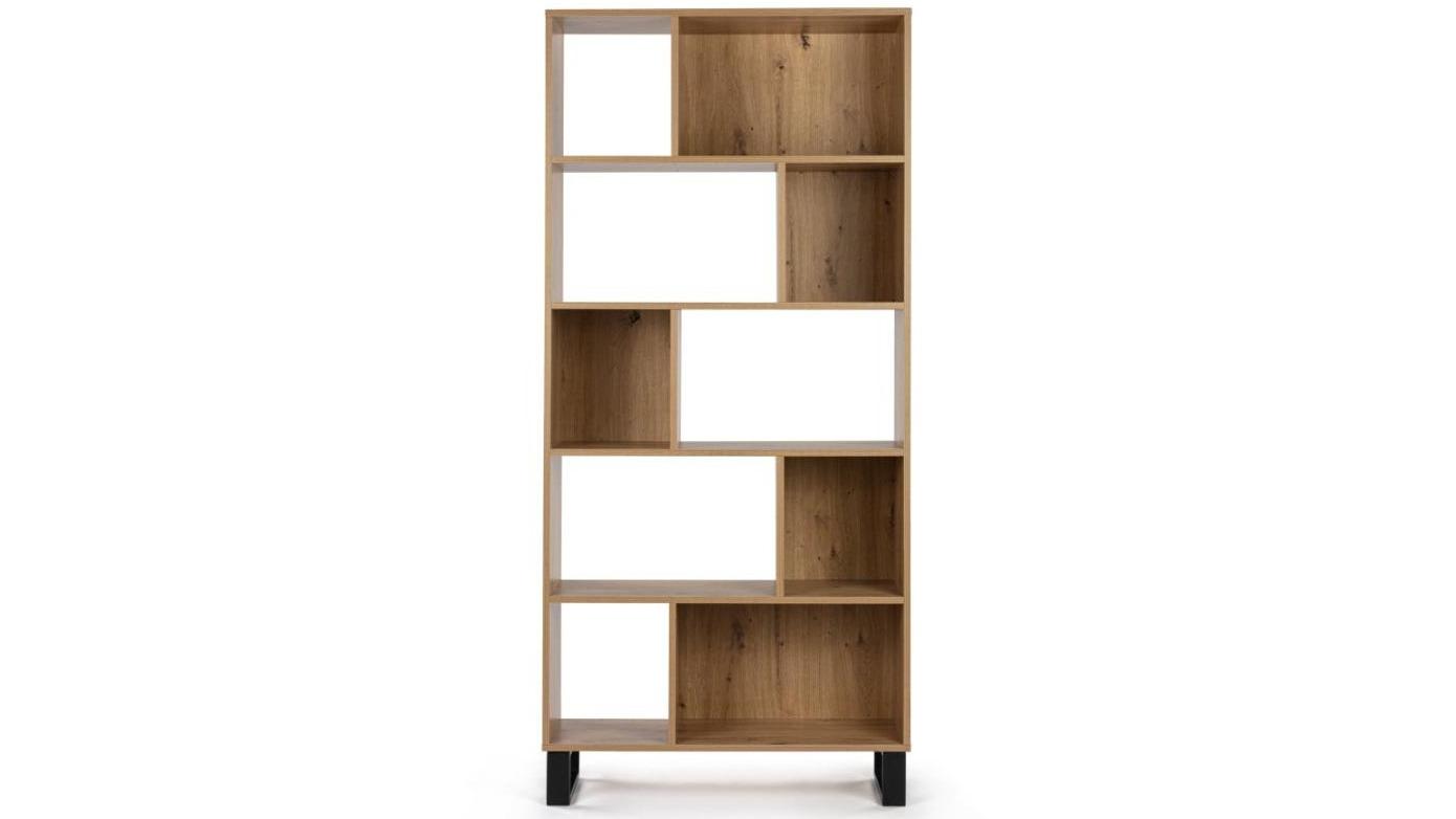 Design Square 5-Tier Amina Bookcase Display Shelf - Brown