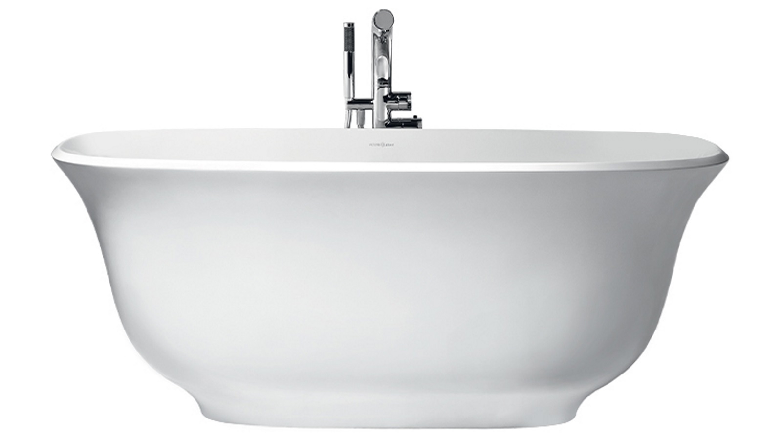 Victoria + Albert Amiata 1500mm Oval Freestanding Bath - Gloss White
