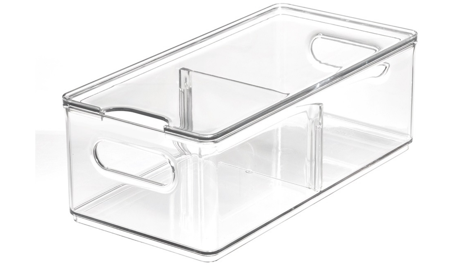 iDesign Home Fridge Bin Divided - Large