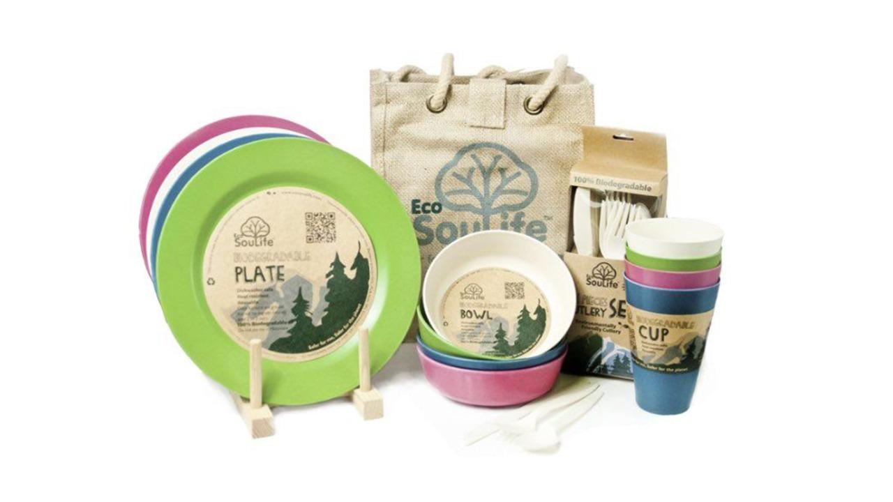 Eco SouLife Reusable Biodegradable Picnic Set - Tokyo