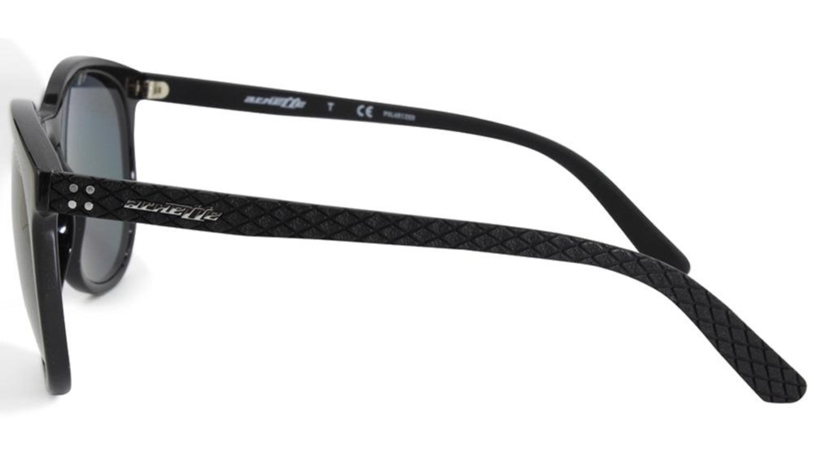 Arnette Chenga AN4241 41 81 Polarised Unisex Sunglasses Polished Black Grey Harvey Norman