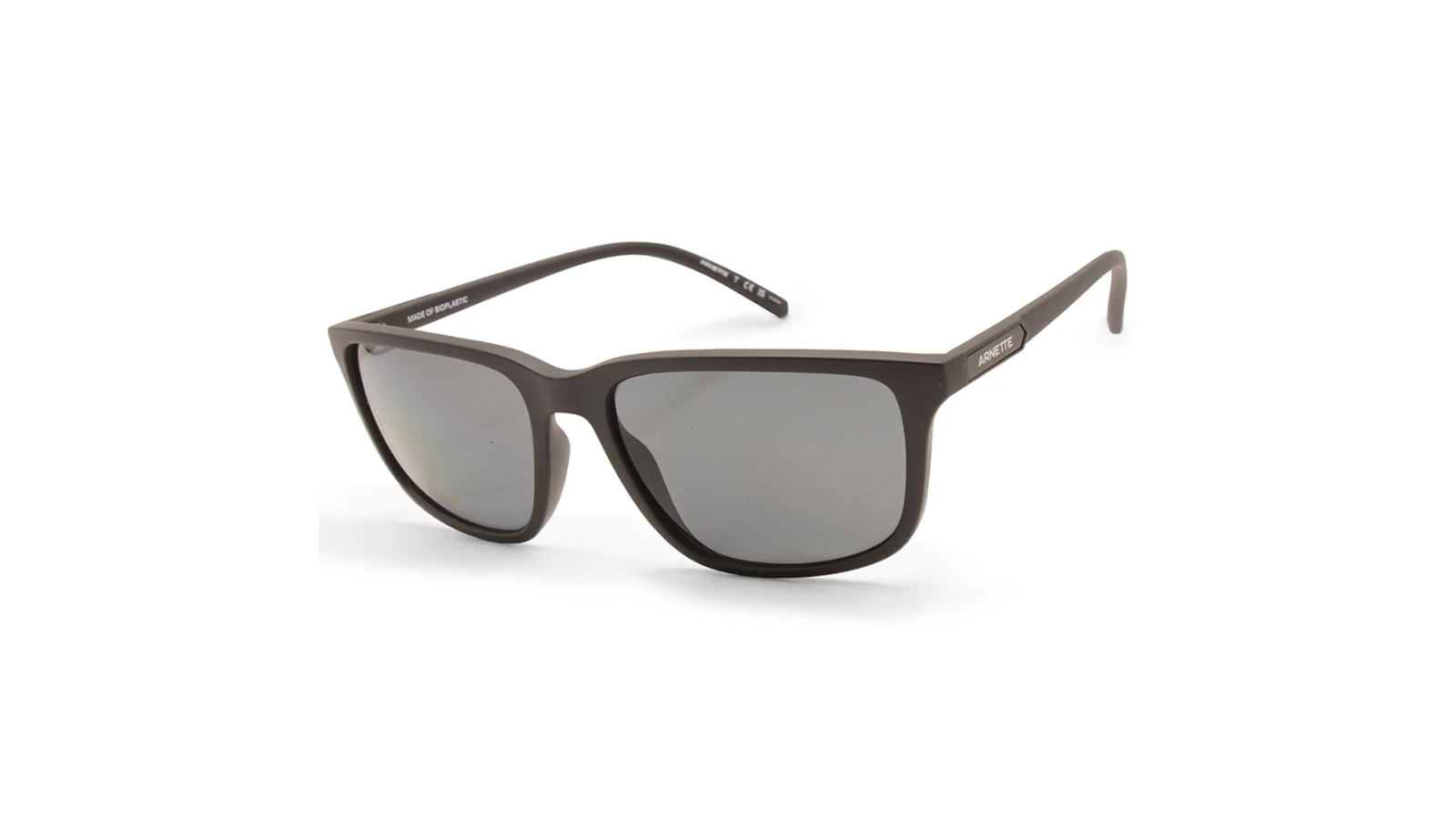Arnette AN4288 275881 Pirx Polarised Unisex Sunglasses - Matte Black/Grey