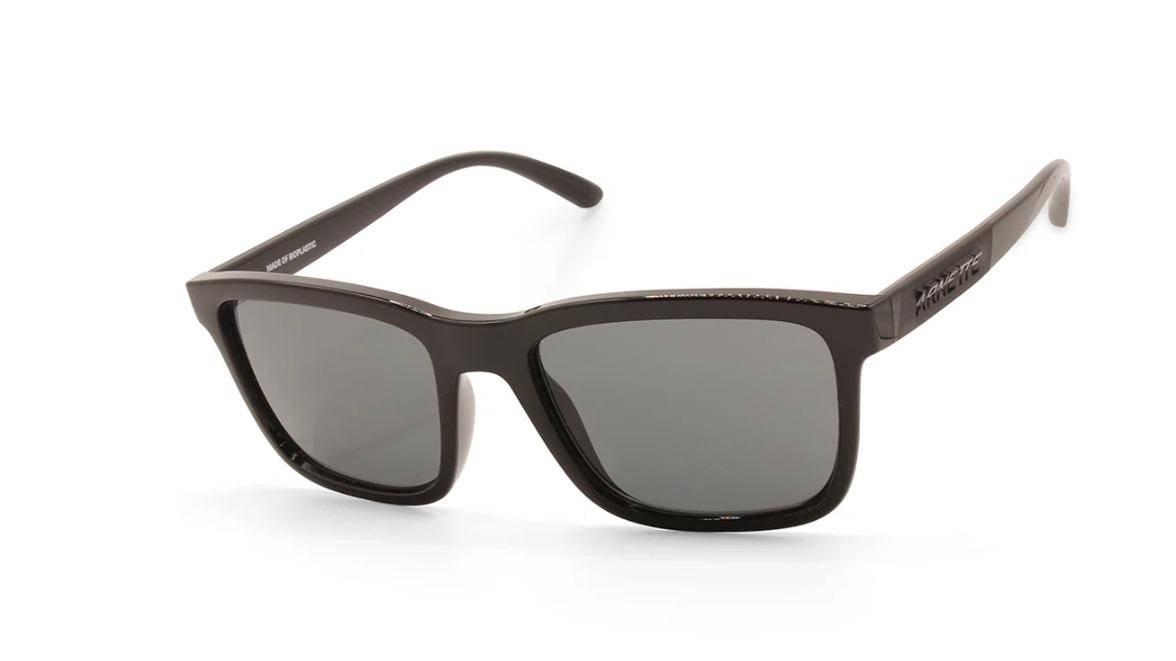 Arnette AN4321 275387 Shiny Fashion Lebowl Sunglasses - Black/Dark Grey