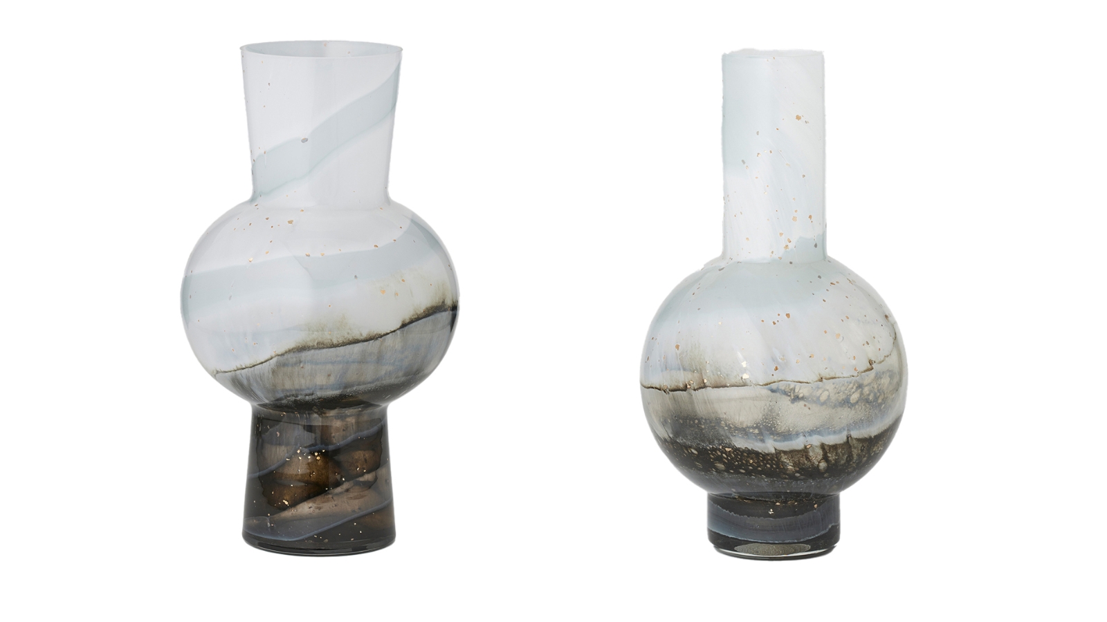 Pilbeam Living Zephyr Hand Blown Vase